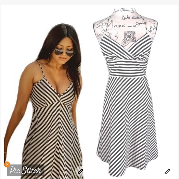 White House Black Market Dresses & Skirts - White House Black Market Striped Dress – Effortless Elegance & Chic Style
